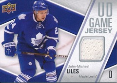 2011-12 Upper Deck UD Game Jersey Series 2 John-Michael Liles #GJ-JL Maple Leafs